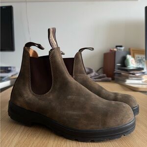 Blundstone Rustic Brown Premium Leather Boots